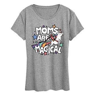 Women's Deadpool Moms Are Magical Graphic Tee