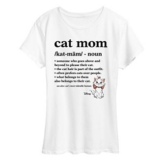 Disney's The Aristocats Women's Cat Mom Graphic Tee