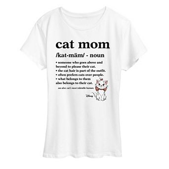 Disney's The Aristocats Women's Cat Mom Graphic Tee
