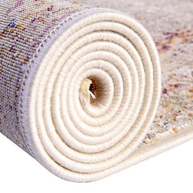 Unique Loom Ombre Deepa Throw Rug