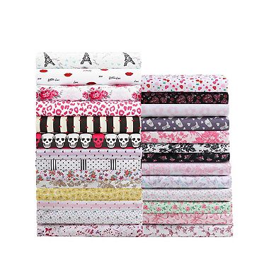 Betsey Johnson Sweet Tart Cherries Sheet Set with Pillowcases