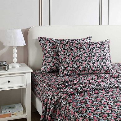 Betsey Johnson Confetti Floral Sheet Set and Pillowcases