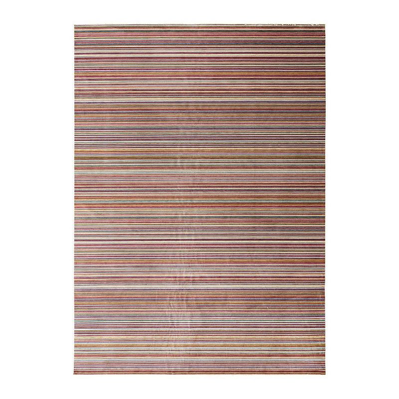Unique Loom Static Deepa Throw Rug, Multi