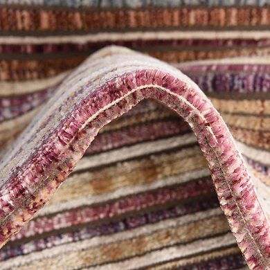 Unique Loom Static Deepa Throw Rug