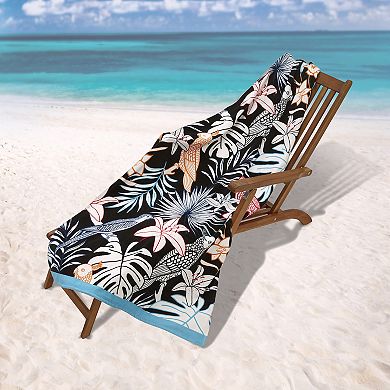 IZOD Paradise Bird Oversized Beach Towel