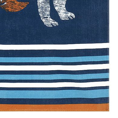 IZOD Snorkel Time Oversized Beach Towel