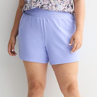 Plus Size Tek Gear® Essential Soft Relaxed Shorts