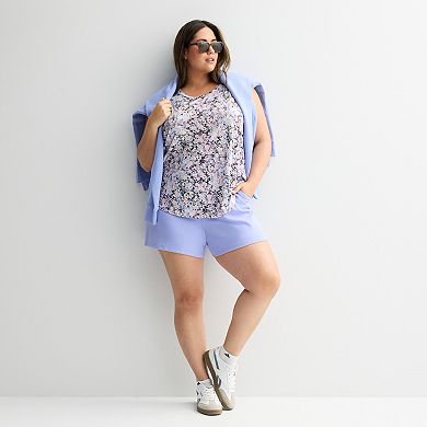 Plus Size Tek Gear® Essential Soft Relaxed Shorts