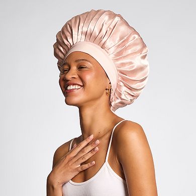 Kitsch Adjustable Oversized Satin Bonnet