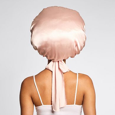 Kitsch Adjustable Oversized Satin Bonnet