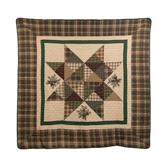 Donna Sharp Pine Star Embroidered Throw Blanket