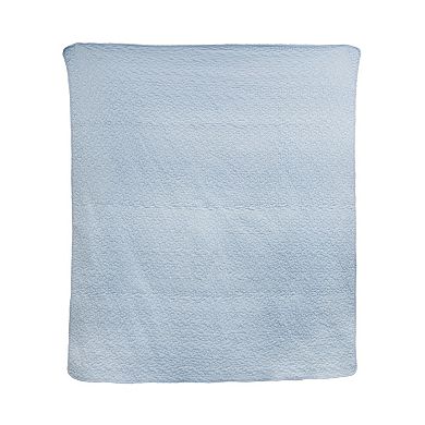 Donna Sharp Spring Flowers Pieced Floral Throw Blanket