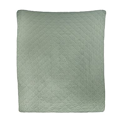Donna Sharp April Patch Pieced Floral Quilted Throw Blanket