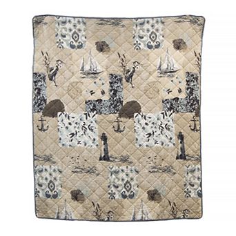 Donna Sharp Seascape Nautical Throw Blanket