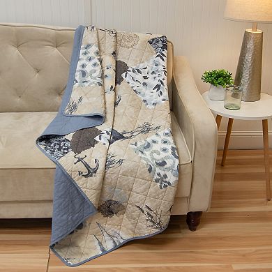 Donna Sharp Seascape Nautical Throw Blanket