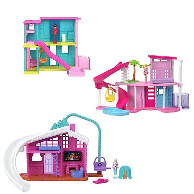 Mini Barbie® Land DreamHouse with Doll, Furniture & Accessories Set
