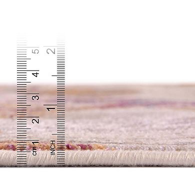 Unique Loom Imersion Deepa Throw Rug