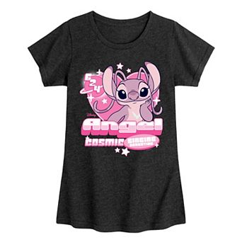 Disney's Lilo & Stitch Girls 7-16 Angel Y2K Tee