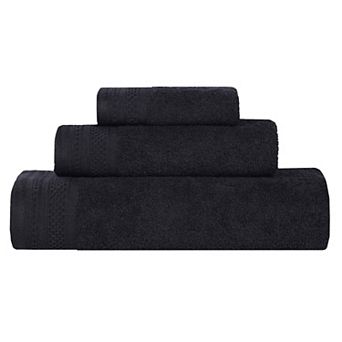 SUPERIOR 3 pc Honeycomb Cotton Absorbent Towel Set