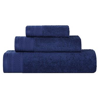 SUPERIOR 3 pc Honeycomb Cotton Absorbent Towel Set