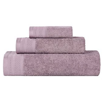 SUPERIOR 3 pc Honeycomb Cotton Absorbent Towel Set