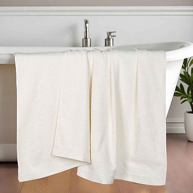 SUPERIOR 2-Piece Honeycomb Cotton Absorbent Bath Sheet Set