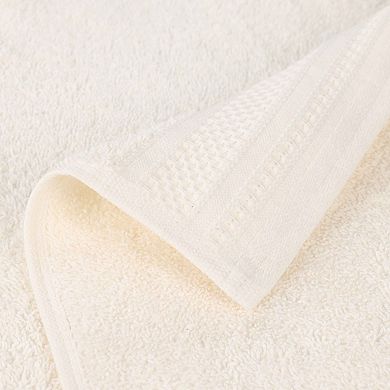 SUPERIOR 6-Piece Honeycomb Cotton Absorbent Hand Towel Set