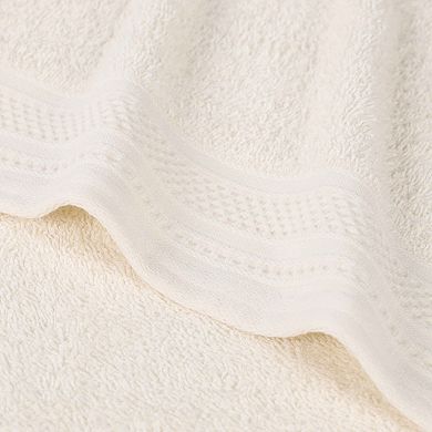 SUPERIOR 6-Piece Honeycomb Cotton Absorbent Hand Towel Set
