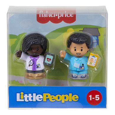 Fisher-Price Little People Doctor and Nurse Figure Set
