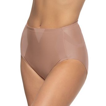 Jezebel by Felina Uplifted Satin & Mesh Shaper Briefs 640208