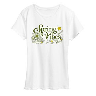 Women's Spring Vibes Graphic Tee