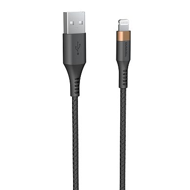Duracell 2 pack USB-A to Lightning 5 ft. Cable Set