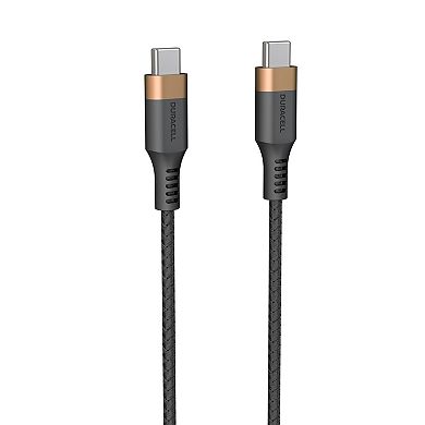 Duracell 2 pack USB-C to USB-C 5 ft. Cable Set