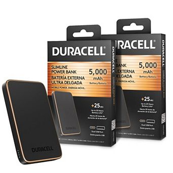 Duracell 2 pack Charge 5V 5K Power Bank Set