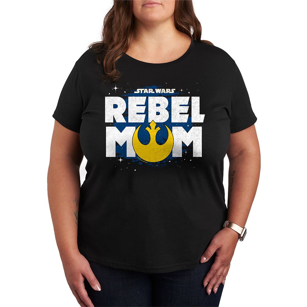 Star Wars - Rebel Mom In The Galaxy - Women's Oversized Fleece Hoodie Sweatshirt main image 1