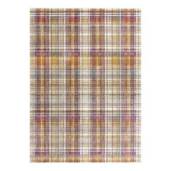 Unique Loom Gingham Deepa Throw Rug