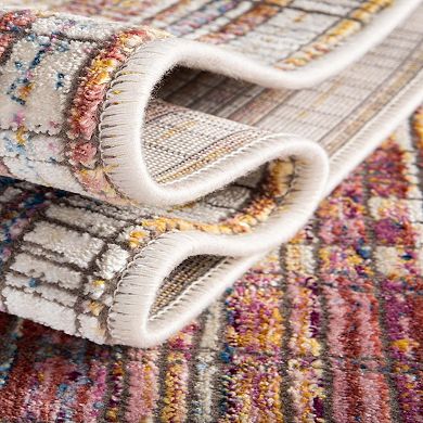 Unique Loom Gingham Deepa Throw Rug