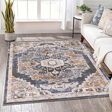 L'Baiet Lara Blue Area Rug or Runner