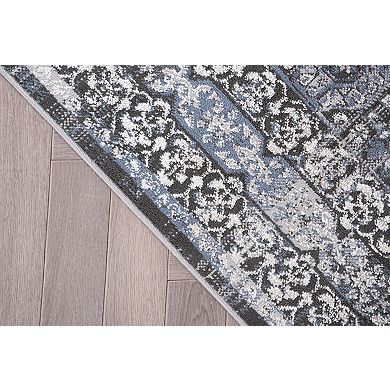 L'Baiet Lina Blue Area Rug or Runner
