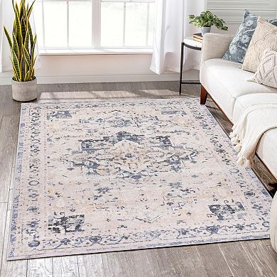 L'Baiet Sophia Grey Oriental Area or Runner Rug