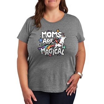 Plus Size Deadpool Moms Are Magical Graphic Tee