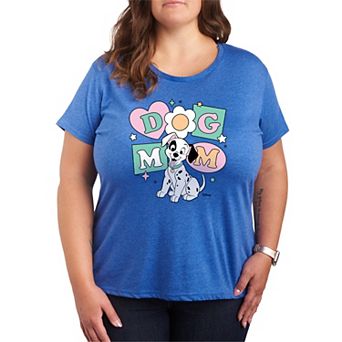Disney's 101 Dalmatians Plus Size Dog Mom Graphic Tee