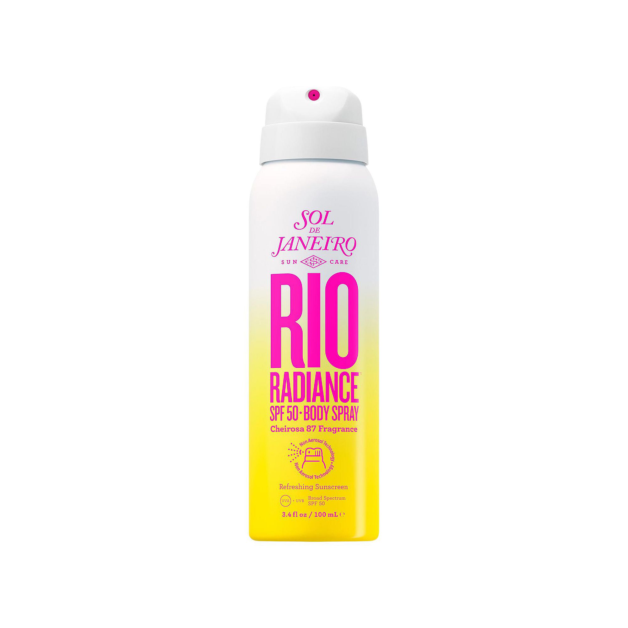 Sol de Janeiro Mini Rio Radiance SPF 50 Body Spray Sunscreen with Niacinami