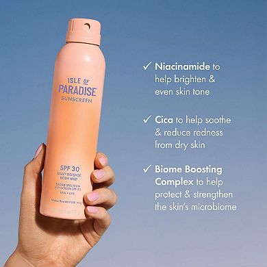 Daily Defense Body Mist SPF 30 Sunscreen