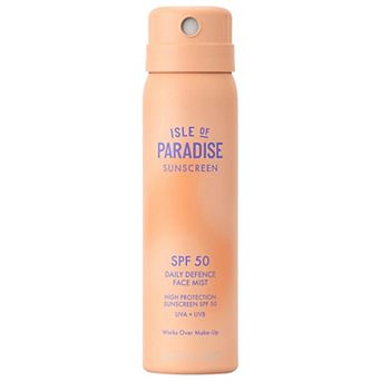 Isle of Paradise Daily Defense Face Mist SPF 50 Sunscreen