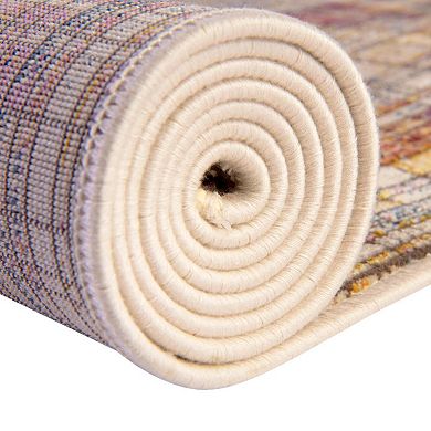 Unique Loom Tartan Deepa Throw Rug