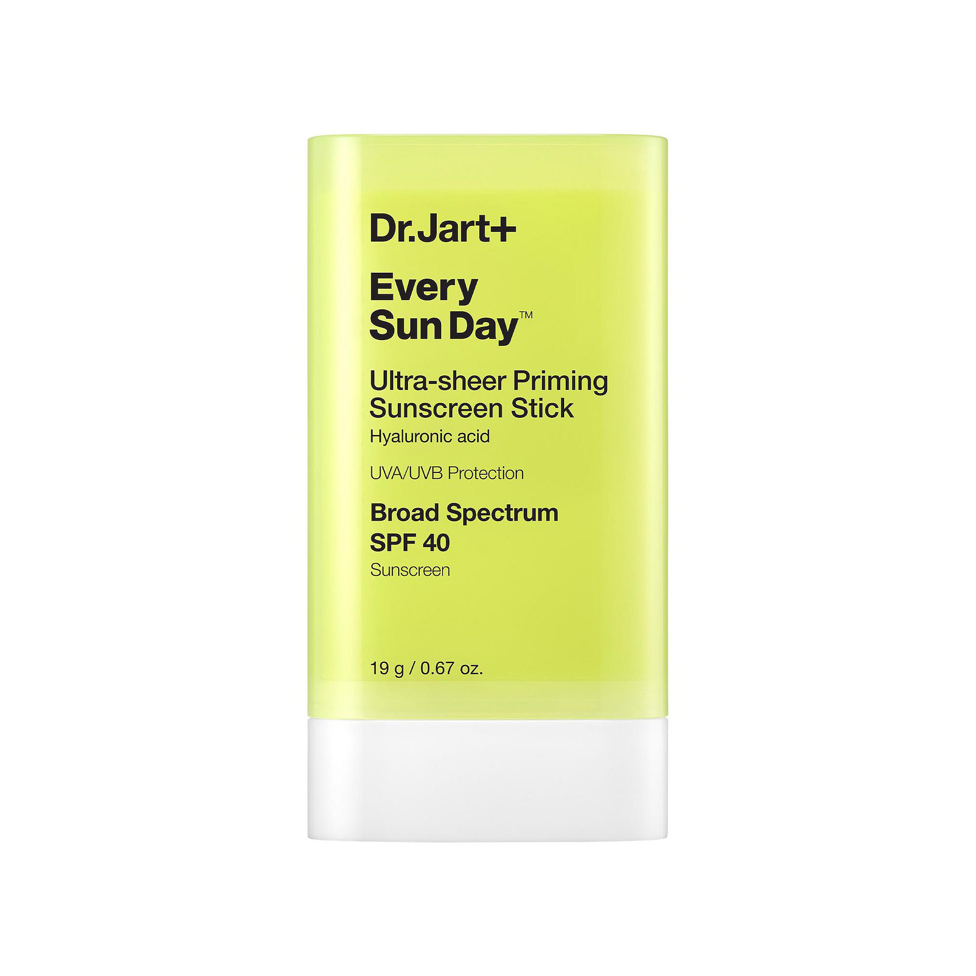 Dr. Jart Every Sun Day Invisible Korean Sunscreen Stick SPF 40, Size: 8 FL 