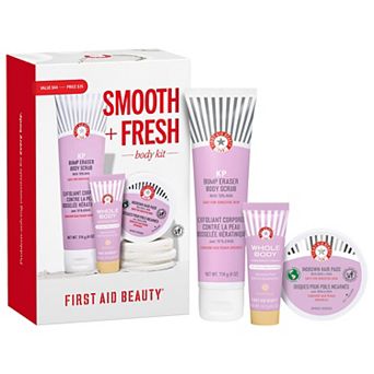 First Aid Beauty Smooth + Fresh Body Kit Essentials for Every Body