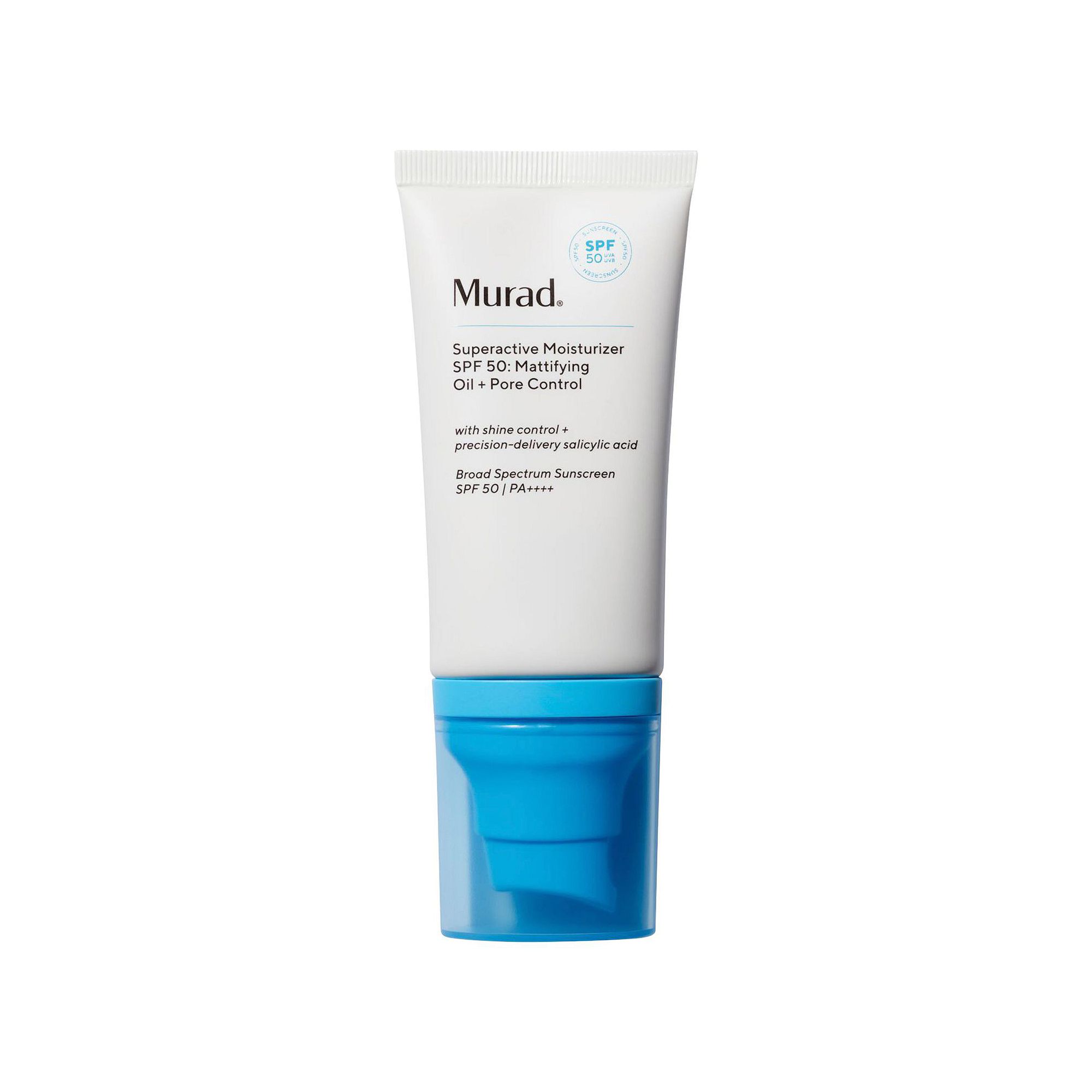 Murad Superactive Mattifying Oil + Pore Control Moisturizer SPF 50 with Sal