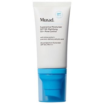 Murad Superactive Mattifying Oil + Pore Control Moisturizer SPF 50 with Salicylic Acid